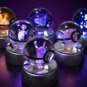 3D Crystalballs Pokemon
