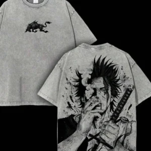 Yami Sukehiro Graphic Tshirt Black Clover