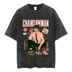 Chainsaw Man Vintage Washed Multi-design
