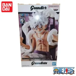 In Stock Original Bandai Banpresto One Piece Anime Figures Grandista Monkey D Luffy Gros Pvc Model Collection Toys Boys Gifts