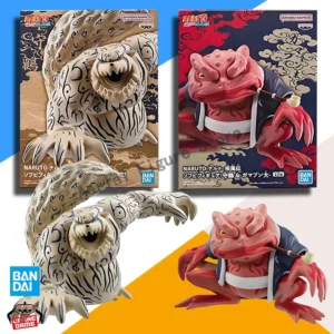 In Stock BANPRESTO Original Model Naruto Shippuden Shukaku Gamabunta 10cm Figure Anime Model Genuine Boxed Toys Figurine