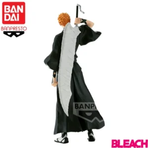 In Stock Bandai Banpresto Original Bleach Kurosaki Ichigo Animation Peripherals Model Toys Statue Garage Collectible Ornaments