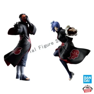Original Genuine Model BANPRESTO Vibration Stars Naruto Shippuden 17cm Tobi Konan Figure Anime Boxed Toy Figurine Collections