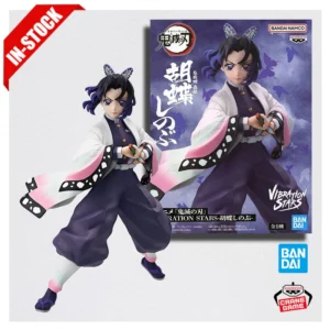 Original Genuine Model Banpresto Vibration Stars Demon Slayer 14cm Shinobu Kocho Figure Anime Toys Gifts Figurine Collections