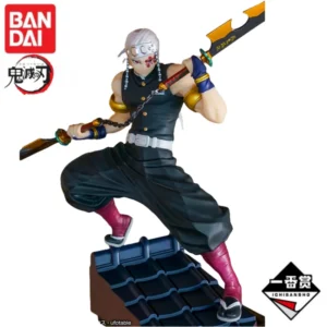 In Stock Original100% Bandai Banpresto Kimetsu No Yaiba Uzui Tengen Anime Characters Model Toy Birthday Present Garage