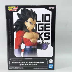 Genuine Original Bandai Banpresto Dragon Ball Gt Solid Edge Works Son Gokuu Super Saiyan 4 Figure Model Collector Figurine Toys