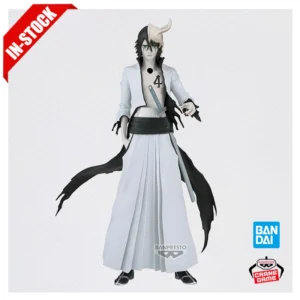Original Genuine Model Banpresto Maximatic Bleach 23cm Ulquiorra Cifer Anime Figure Toys Birthday Gifts Figurine Collections