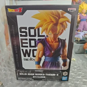 Genuine Original Bandai Banpresto Dragon Ball Gt Solid Edge Works Son Gokuu Super Saiyan 4 Figure Model Collector Figurine Toys
