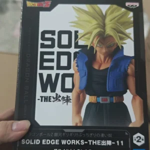 Genuine Original Bandai Banpresto Dragon Ball Gt Solid Edge Works Son Gokuu Super Saiyan 4 Figure Model Collector Figurine Toys