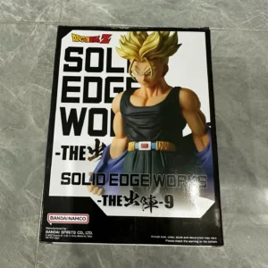 Genuine Original Bandai Banpresto Dragon Ball Gt Solid Edge Works Son Gokuu Super Saiyan 4 Figure Model Collector Figurine Toys