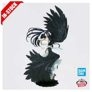 Original Genuine Model Banpresto Overlord 32cm Albedo Figure Anime PVC Toys Kids Birthday Gifts Figurine Collection for Children